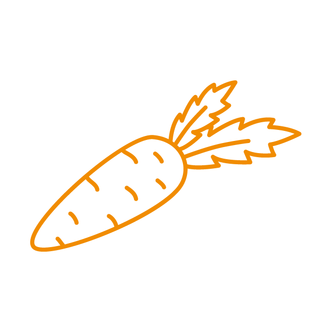 Pictogramme carotte